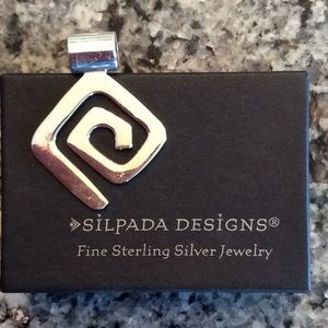 Silpada Geometric Maze Pendant